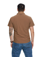 T&3s AeroFlex Performance Stretch Shirt – Dessert Storm Brown