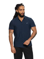 T&3s AeroFlex Performance Stretch Shirt – Navy Blue
