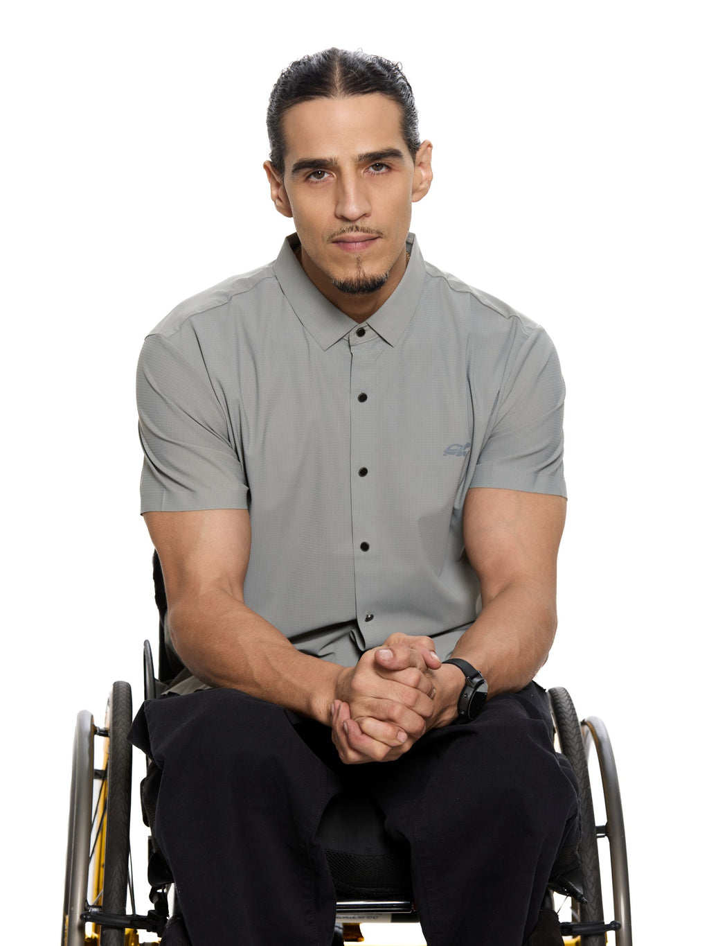 T&3s AeroFlex Performance Stretch Shirt – Stone Gray