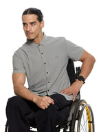 T&3s AeroFlex Performance Stretch Shirt – Stone Gray
