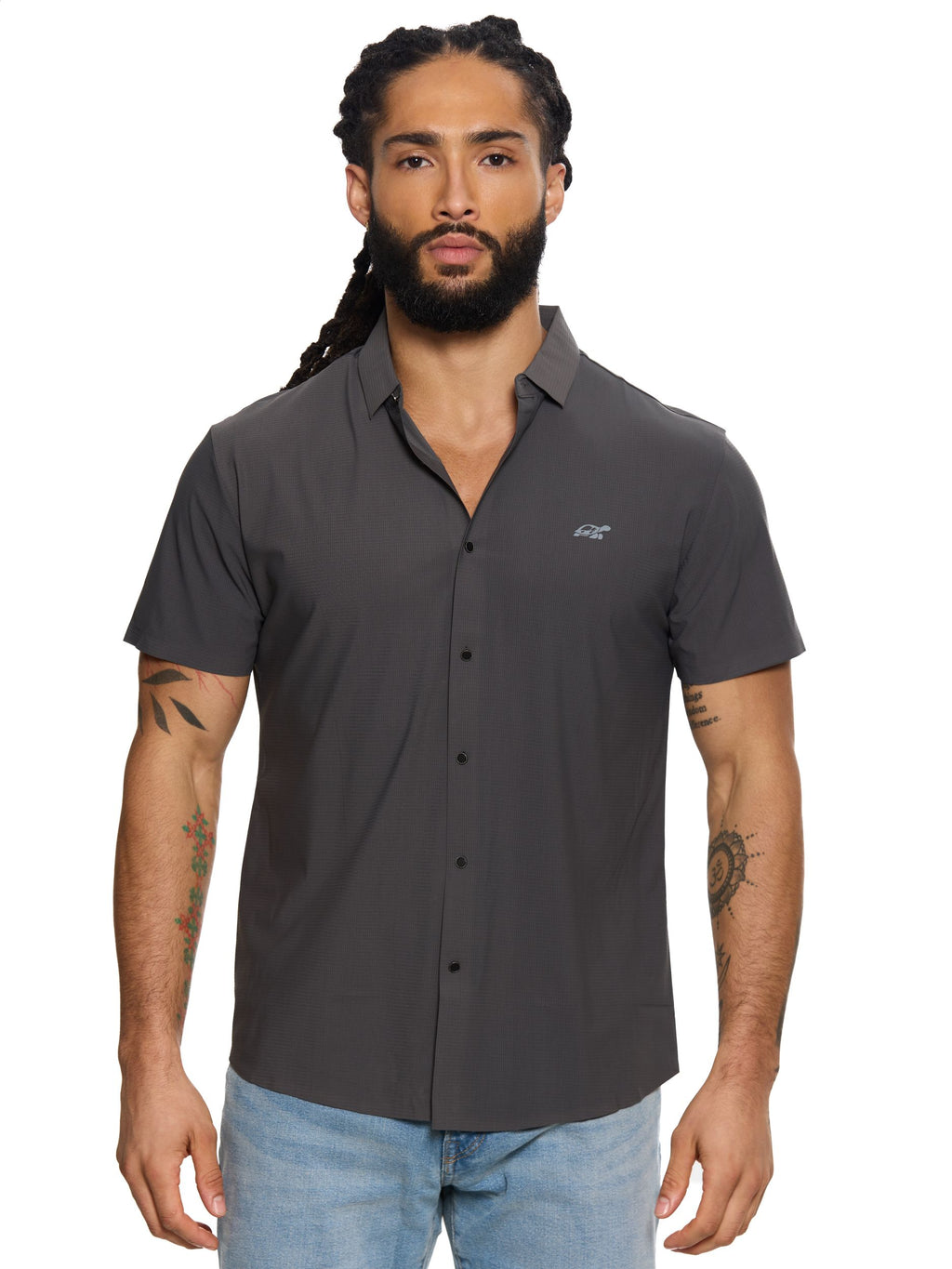 T&3s AeroFlex Performance Stretch Shirt – Light Green