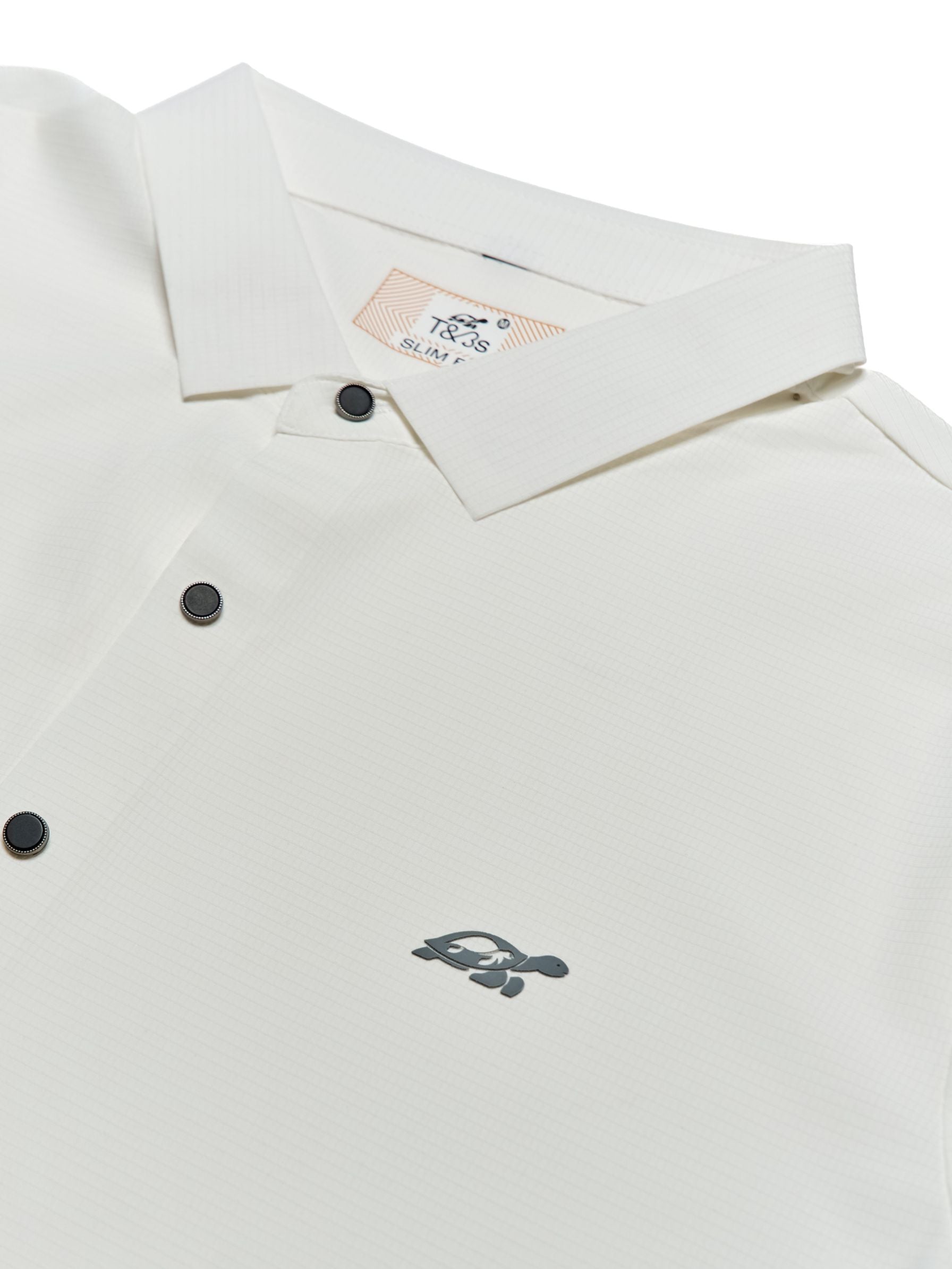 T&3s AeroFlex Performance Stretch Shirt – White