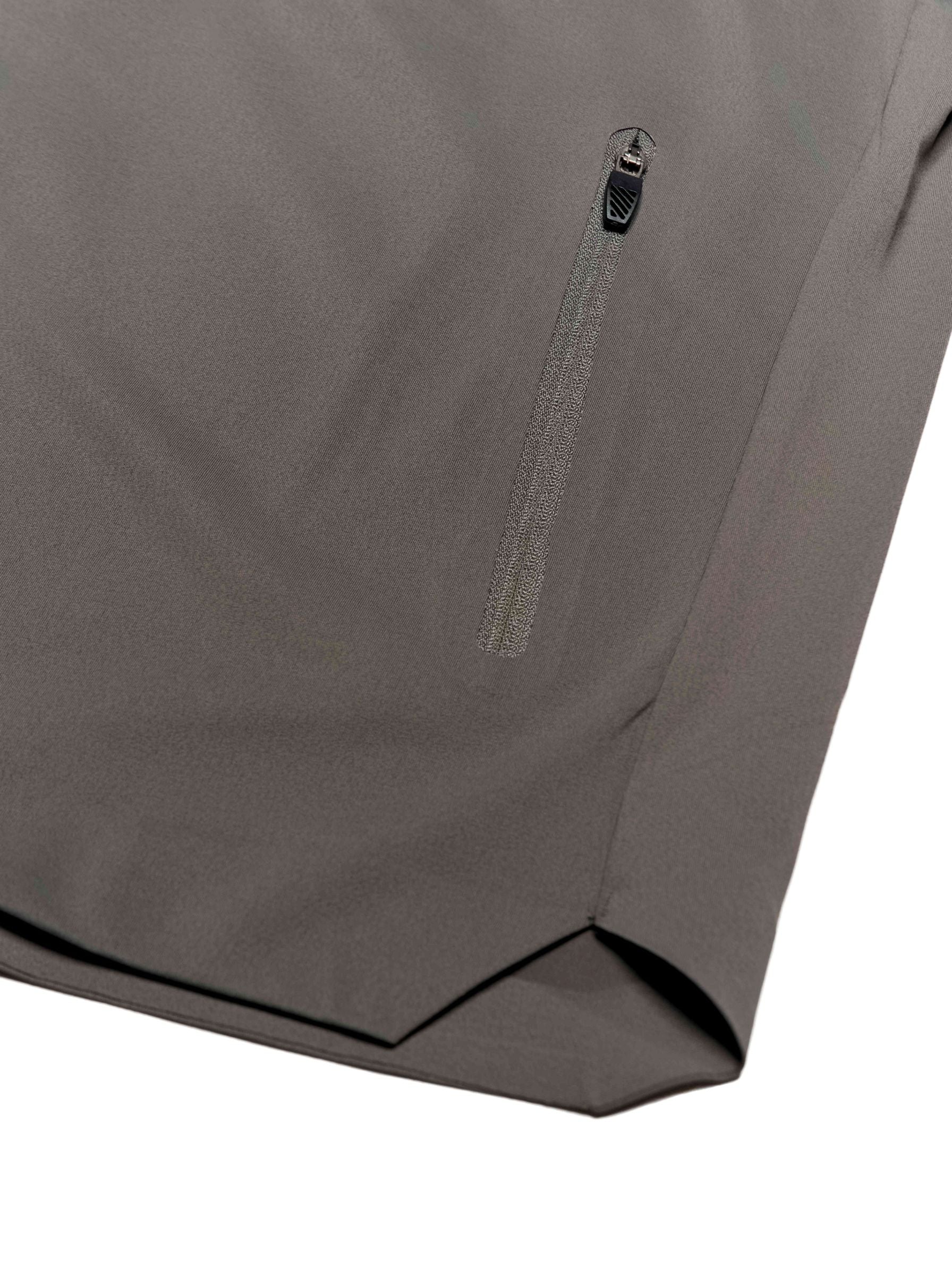 T&3s AeroFlex Performance Zip Jacket - Dark Taupe