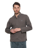 T&3s AeroFlex Performance Zip Jacket - Dark Taupe