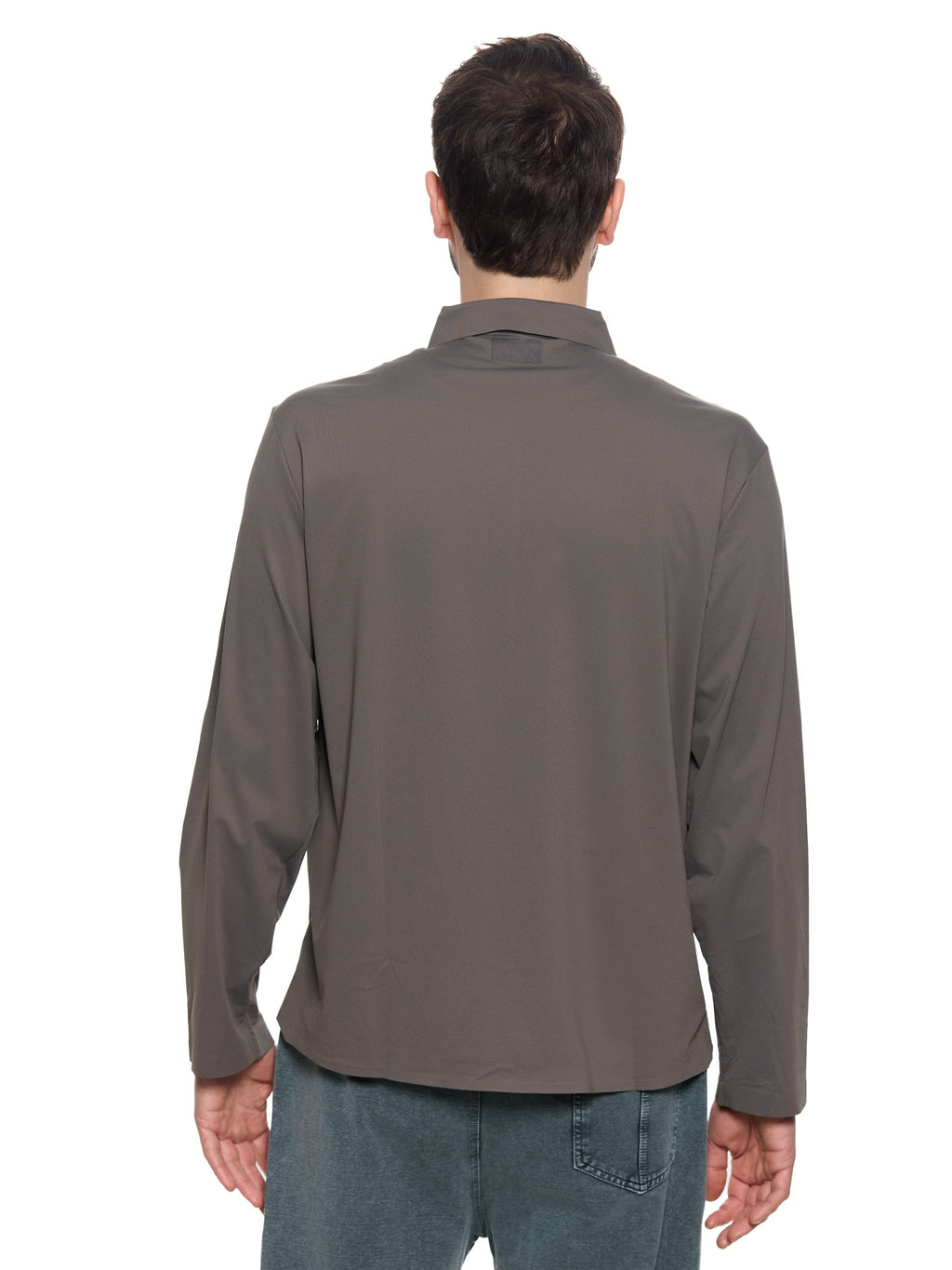 T&3s AeroFlex Performance Zip Jacket - Dark Taupe