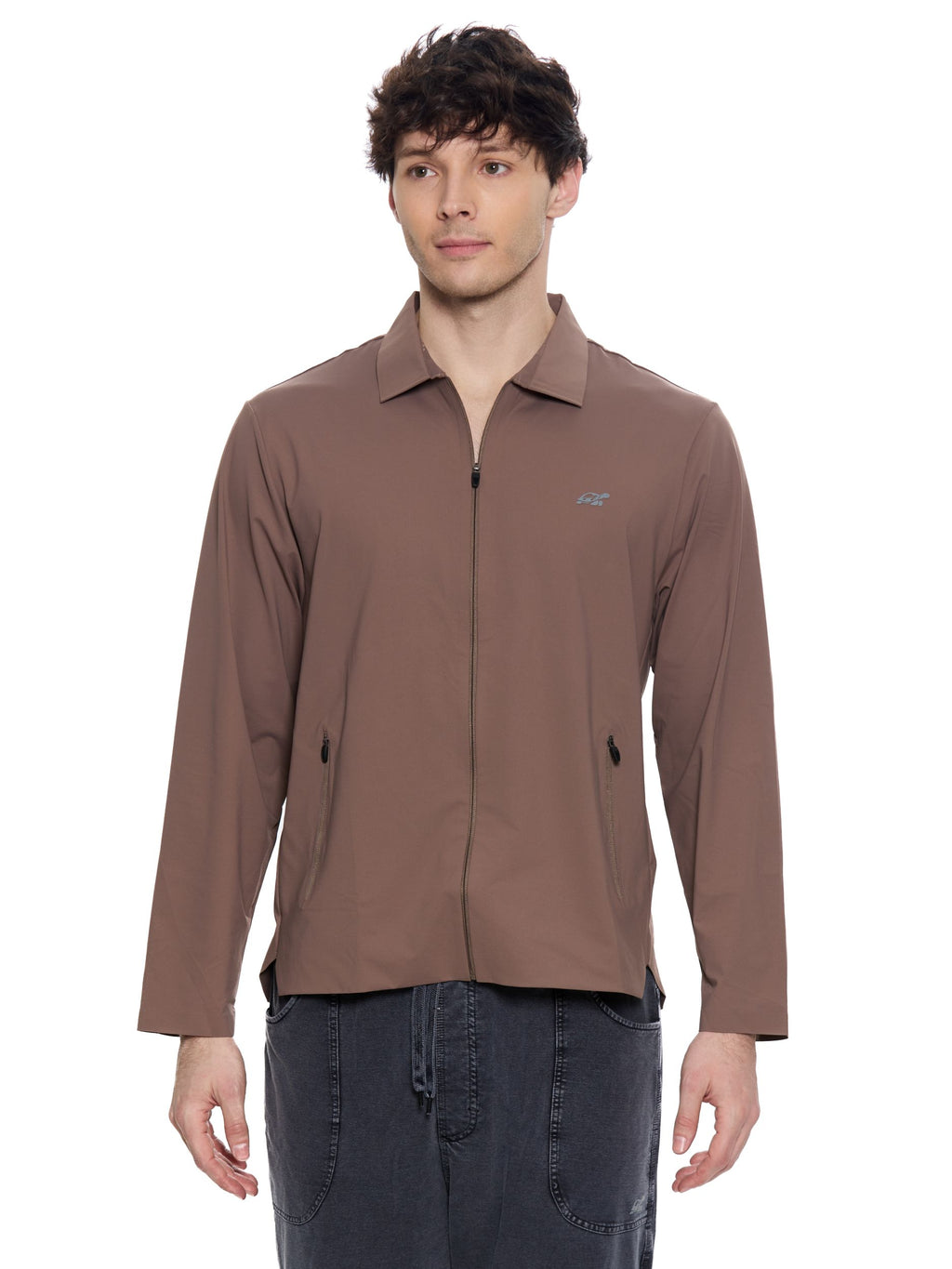 T&3s AeroFlex Performance Zip Jacket - Dusty Rose