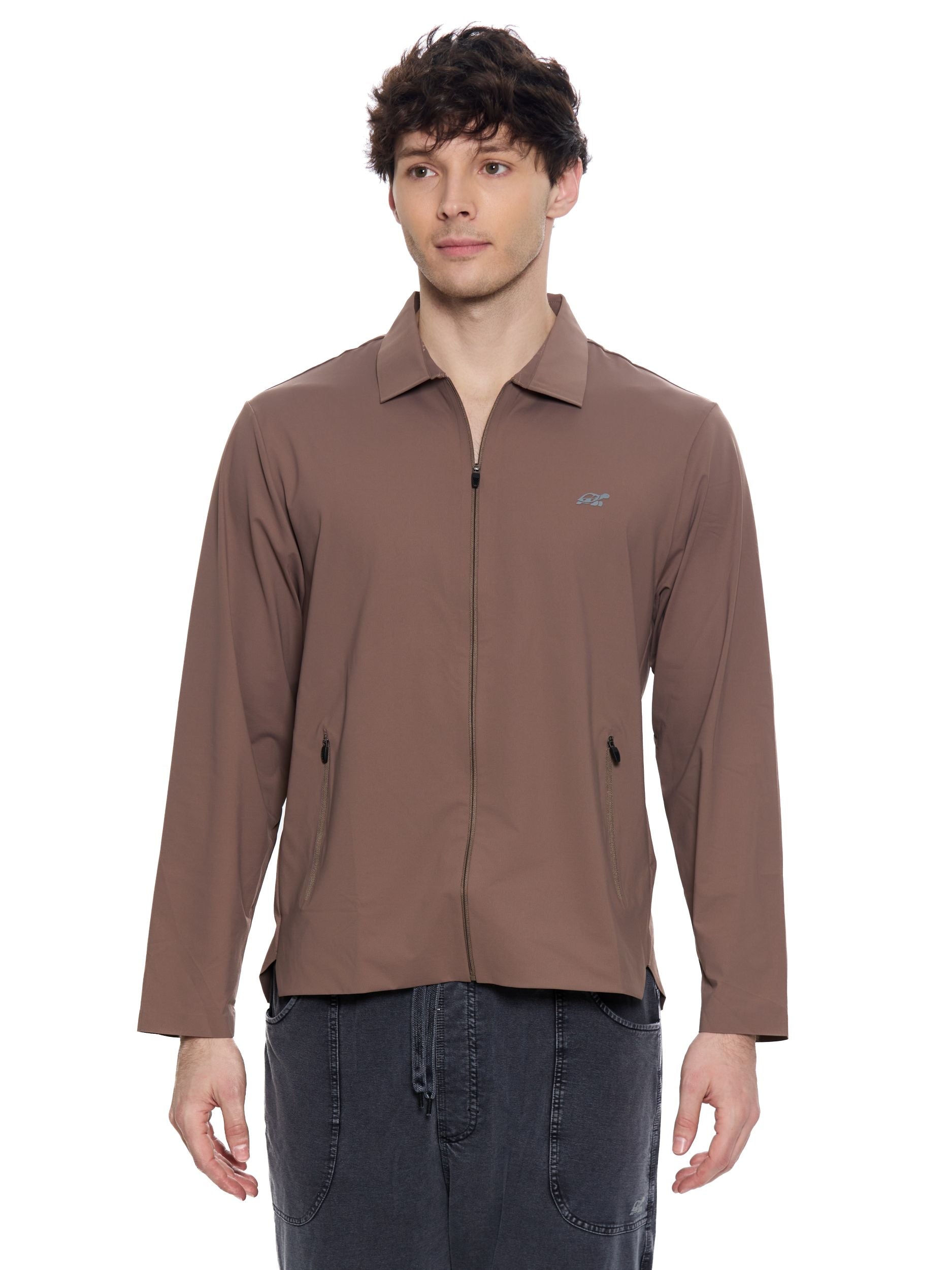 T&3s AeroFlex Performance Zip Jacket - Dusty Rose