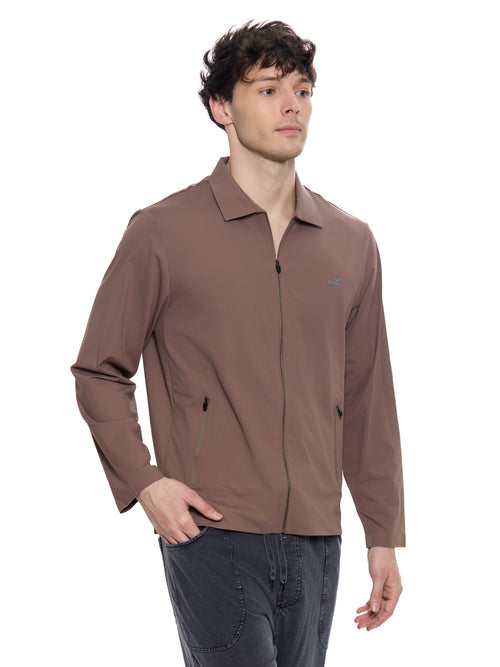 T&3s AeroFlex Performance Zip Jacket - Dusty Rose