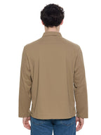 T&3s AeroFlex Performance Zip Jacket - Khaki Brown