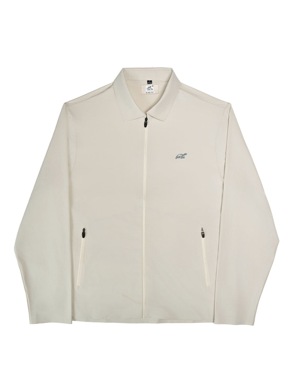 T&3s AeroFlex Performance Zip Jacket - Soft Cream