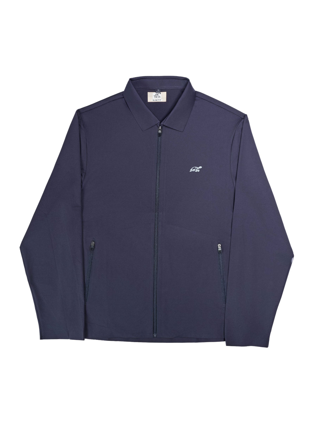 T&3s AeroFlex Performance Zip Jacket - Very Dark Navy