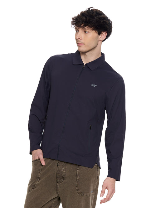 T&3s AeroFlex Performance Zip Jacket - Very Dark Navy
