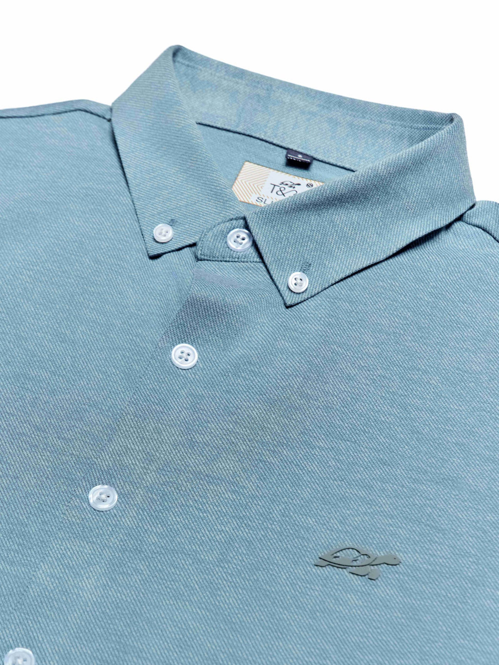 T&3s AeroFlex Sky Stretch Dress Shirt - Sea foam Green