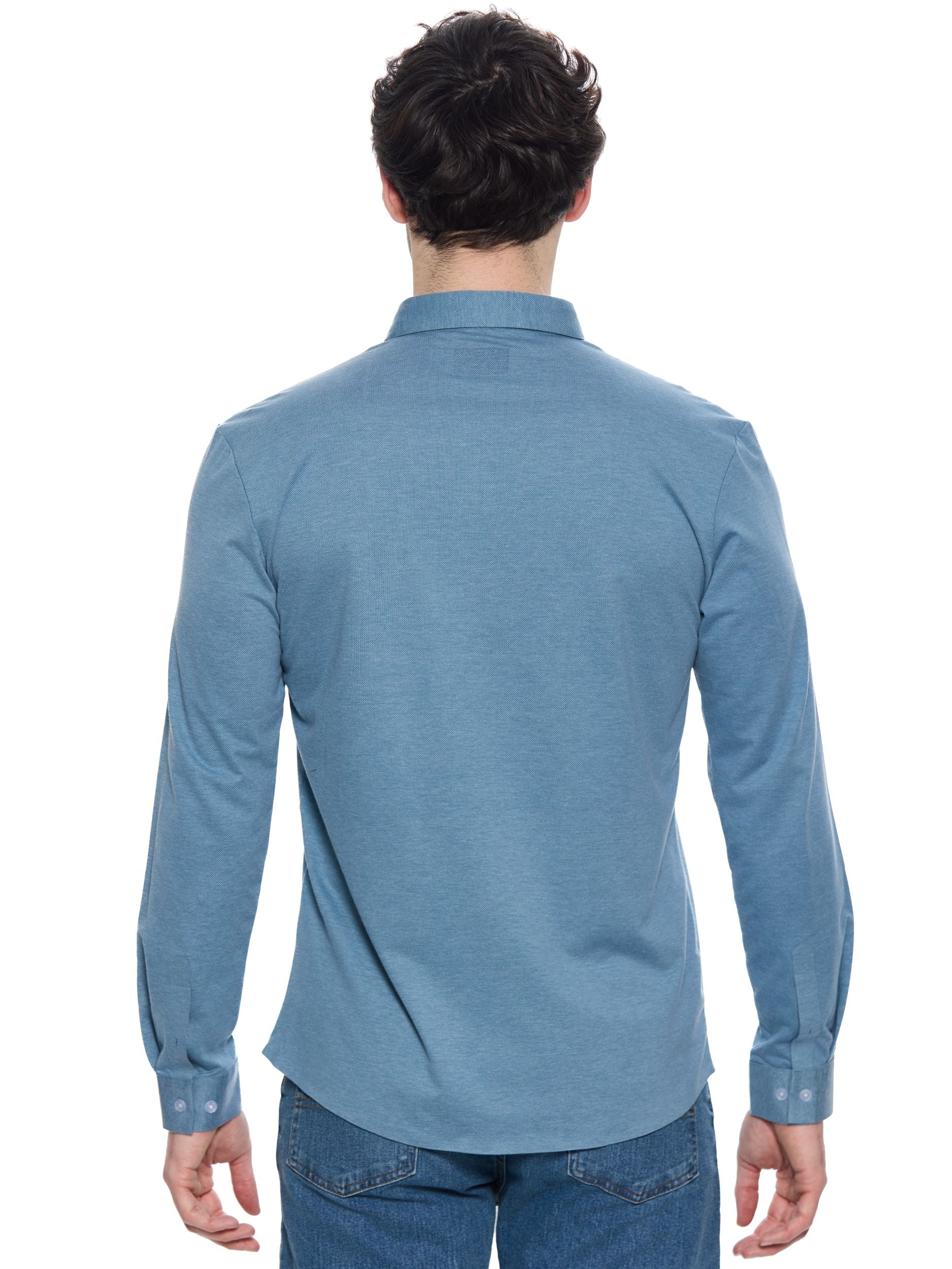 T&3s AeroFlex Sky Stretch Dress Shirt - Sea foam Green