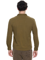 T&3s AeroFlex Zip Performance Shirt - Army Green