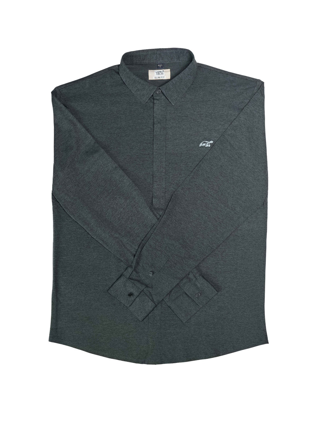 T&3s AeroFlex Zip Performance Shirt - Graphite