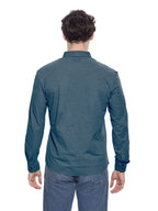 T&3s AeroFlex Zip Performance Shirt - Indigo