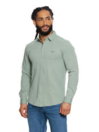 T&3s AeroFlex Zip Performance Shirt - Mint Sage