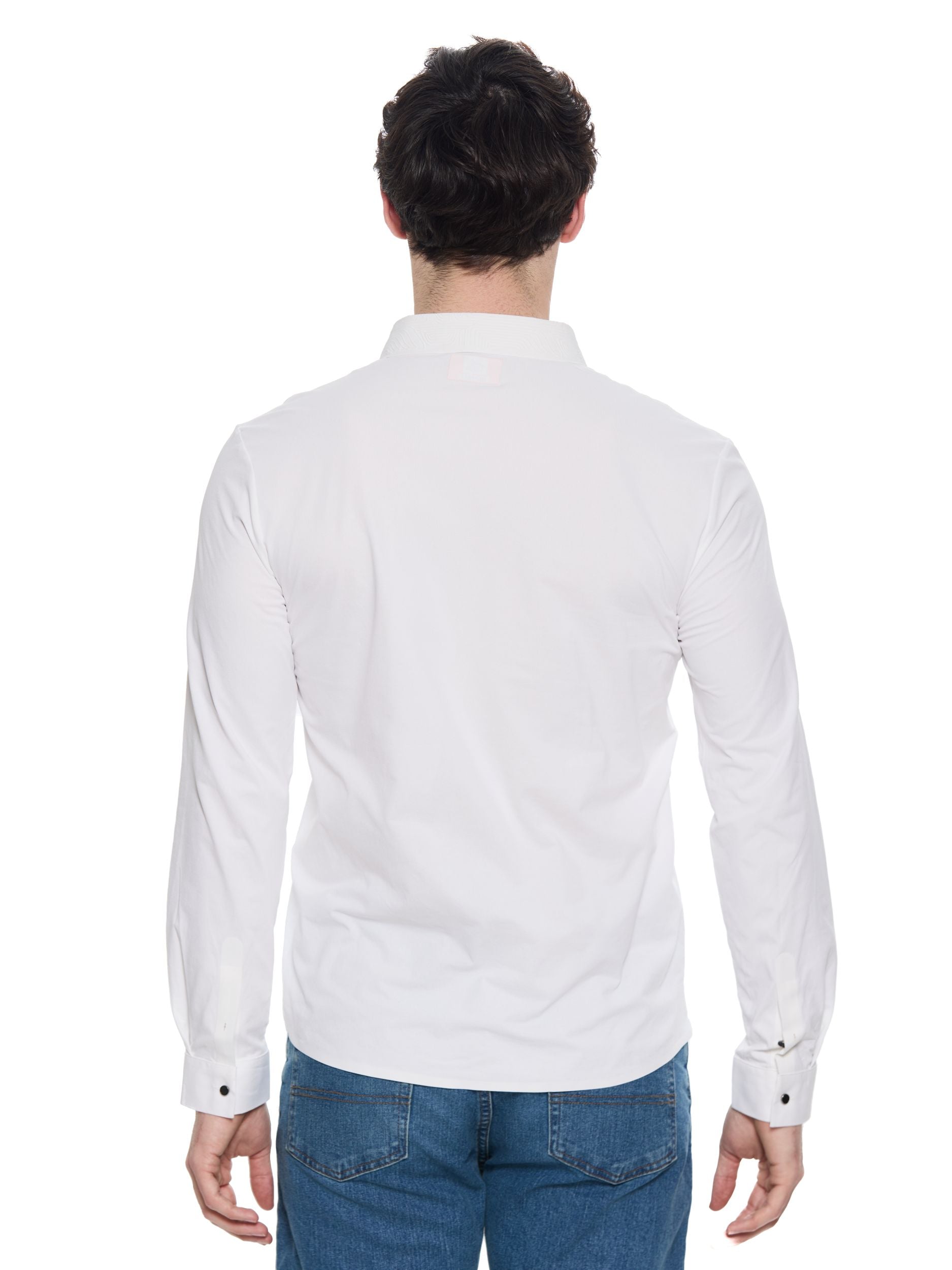 T&3s AeroFlex Zip Performance Shirt - Soft Cream