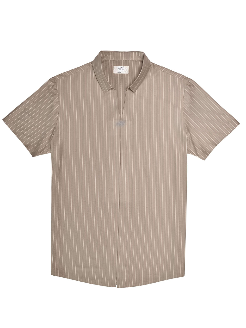 T&3s AeroStripe Premium Stretch Golf & Casual Polo - Desert Mirage