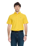 T&3s Cotton Polo – Water-Repellent Performance Polo T- Shirt -  Yellow