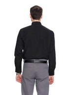 T&3s Essential Button-Down shirt - Black