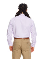 T&3s Essential Button-Down shirt- Lavender