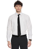 T&3s Essential Button-Down shirt - White