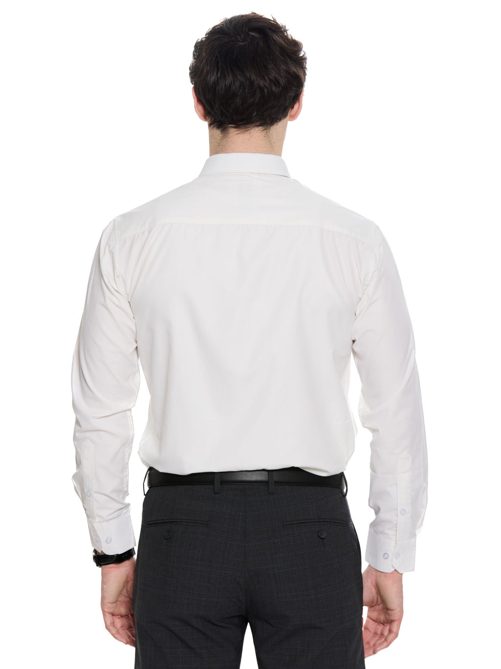 T&3s Essential Button-Down shirt - White