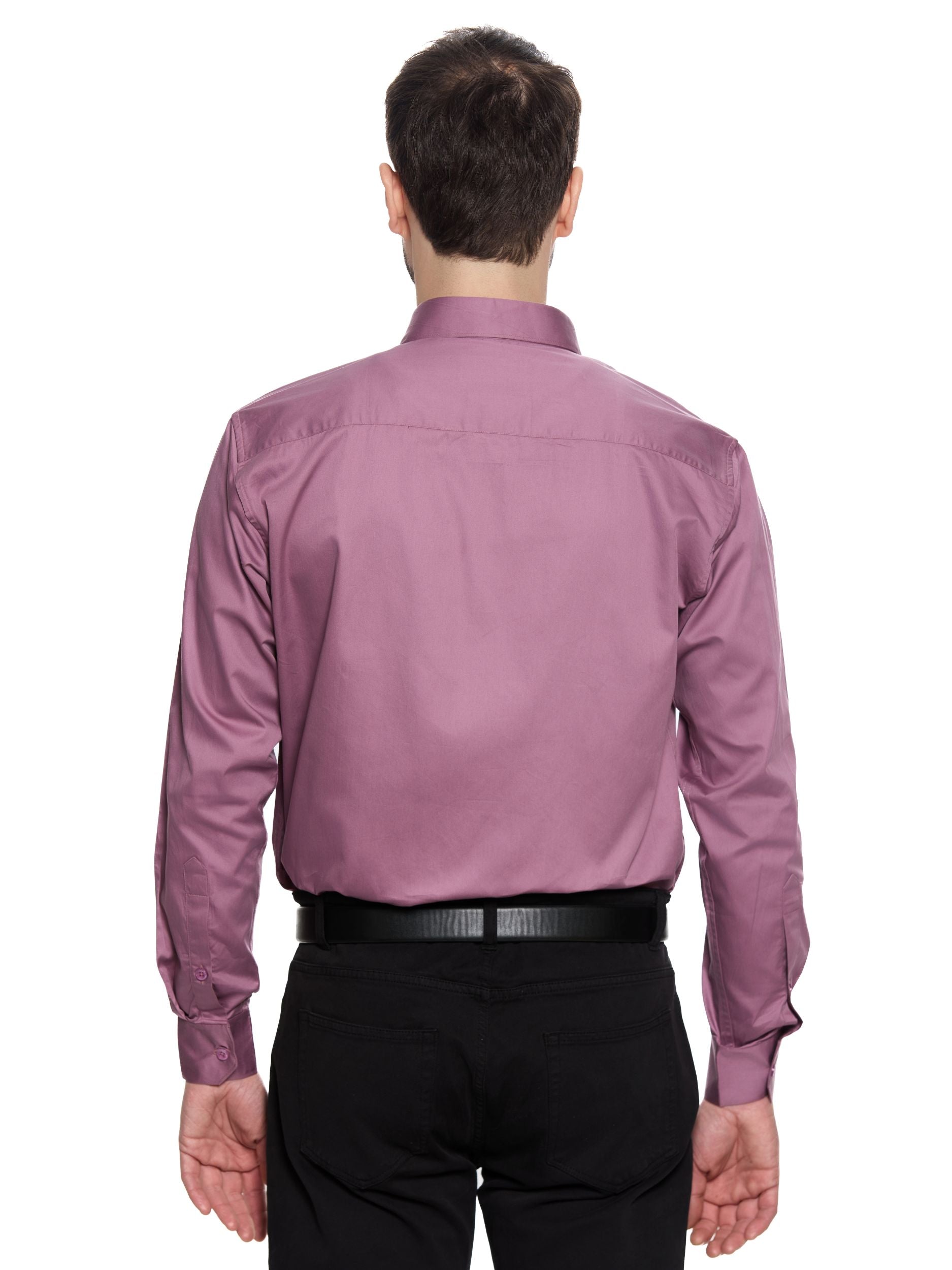 T&3s Executive Cotton Shirt - Dark Pink