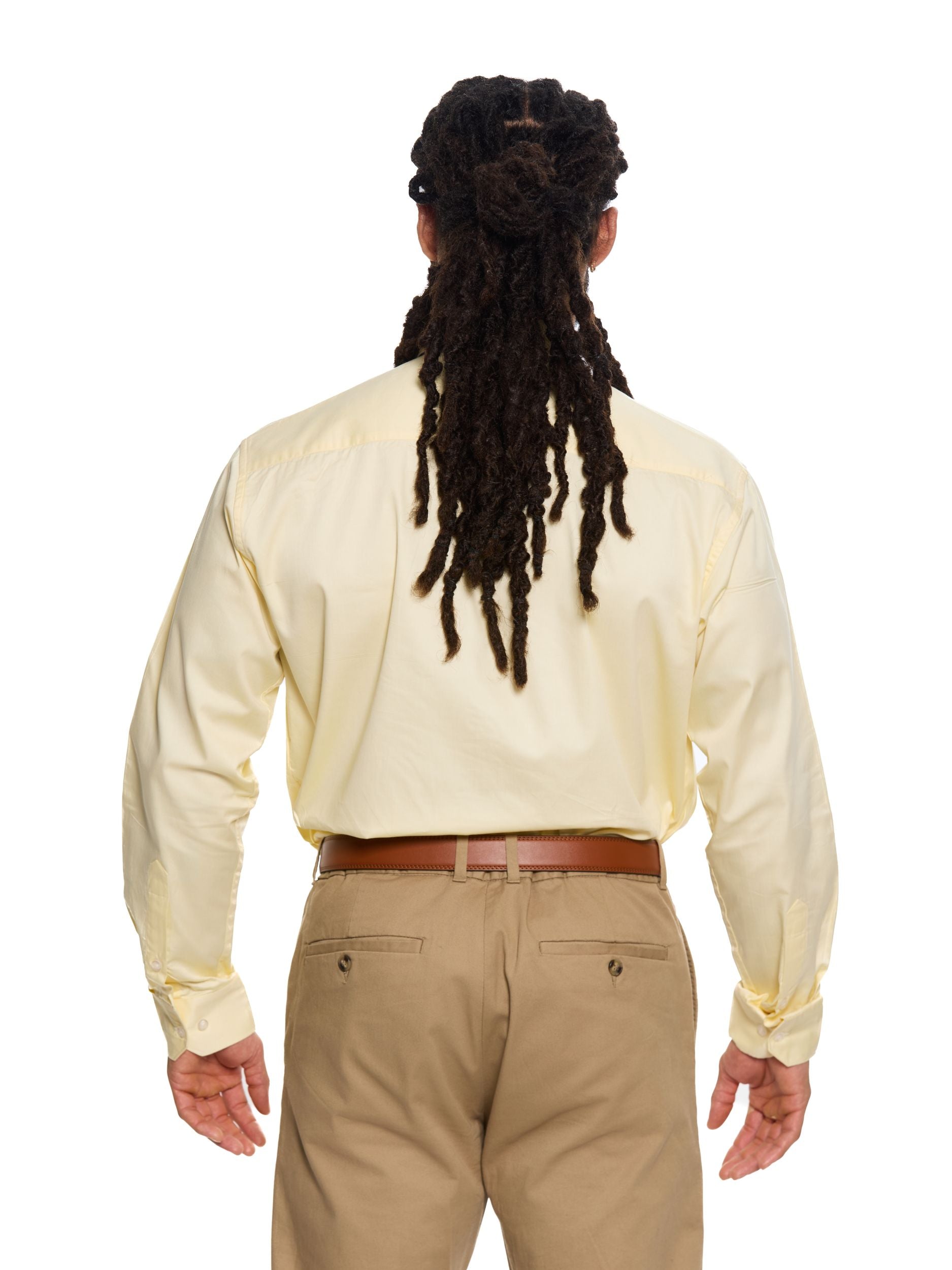 T&3s Executive Cotton Shirt - Ivory