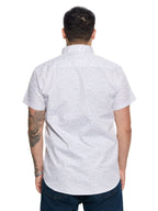 T&3s Giza Frost Geo Cotton Shirt - Blue