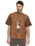 T&3s Graphic T-Shirt – Handcrafted String Embroidery - Urban Monument