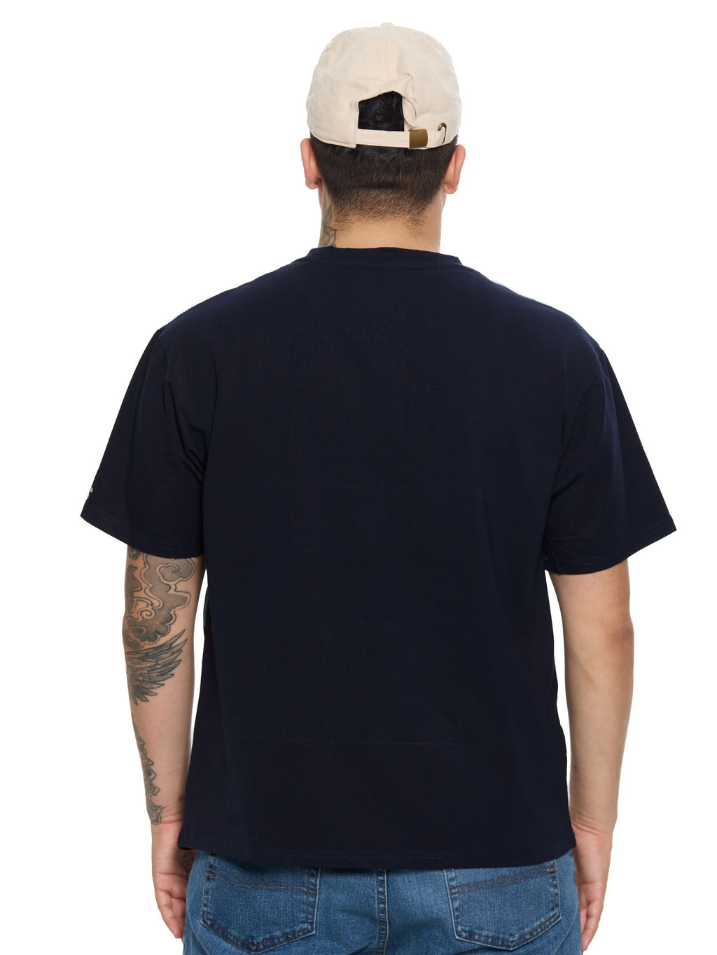 T&3s Graphic T-Shirt – Handcrafted String Embroidery - Wild Deer