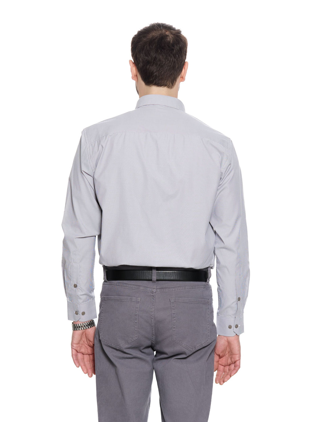 T&3s Grid Performance Shirt - Storm Cloud