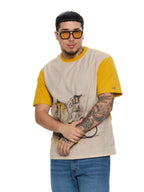T&3s Rebel Toon Graphic Cotton T-Shirt - Bicycle by Lamp Post