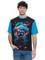 T&3s Rebel Toon Graphic Cotton T-Shirt - Holi Einstein