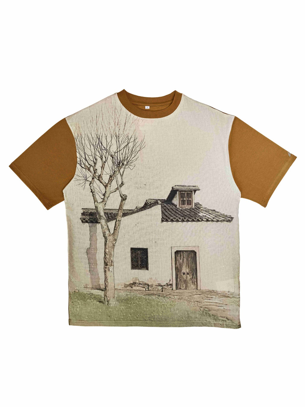 T&3s Rebel Toon Graphic Cotton T-Shirt - Shadow in Peace by Ismail Hasimoglu