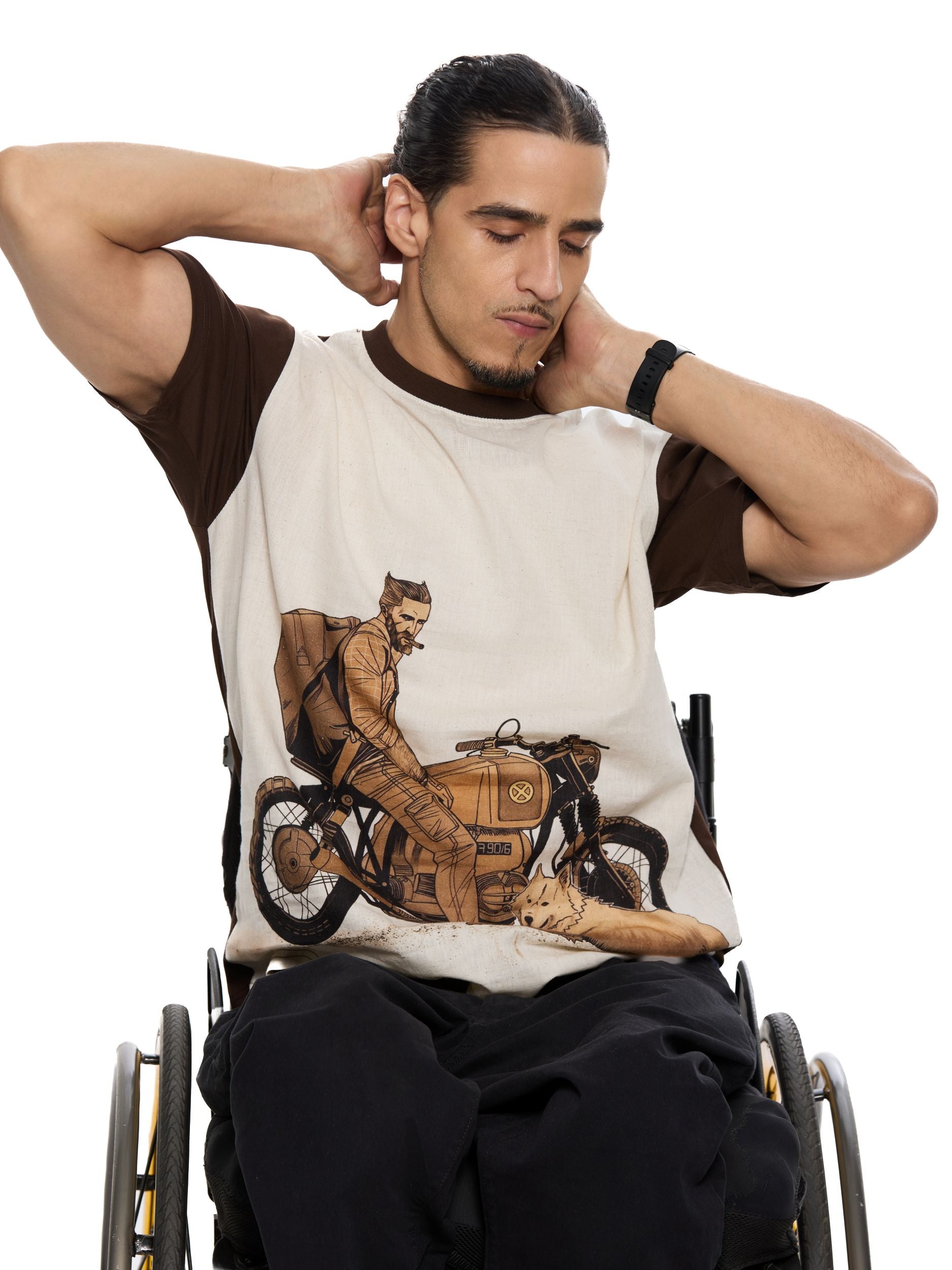T&3s Rebel Toon Graphic Cotton T-Shirt - Traveler