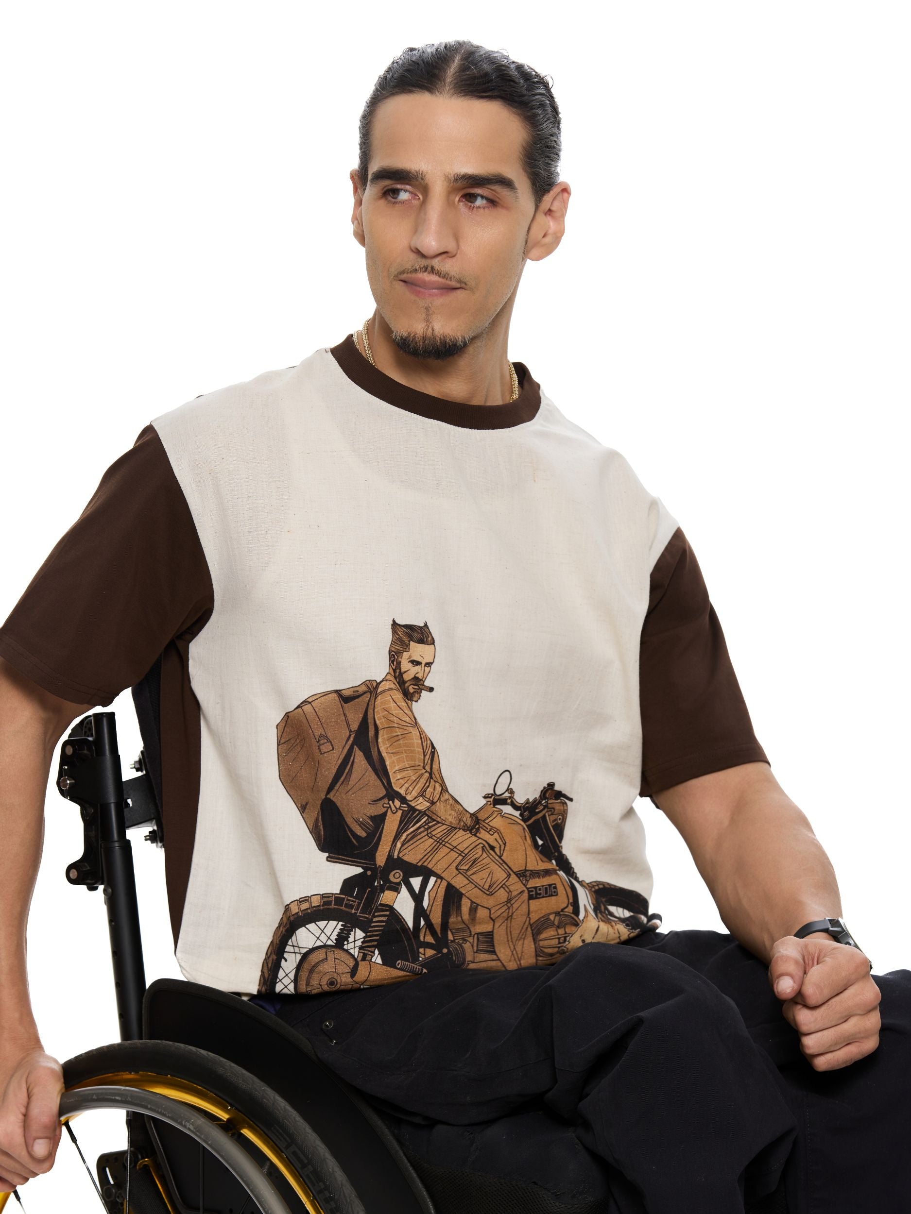 T&3s Rebel Toon Graphic Cotton T-Shirt - Traveler