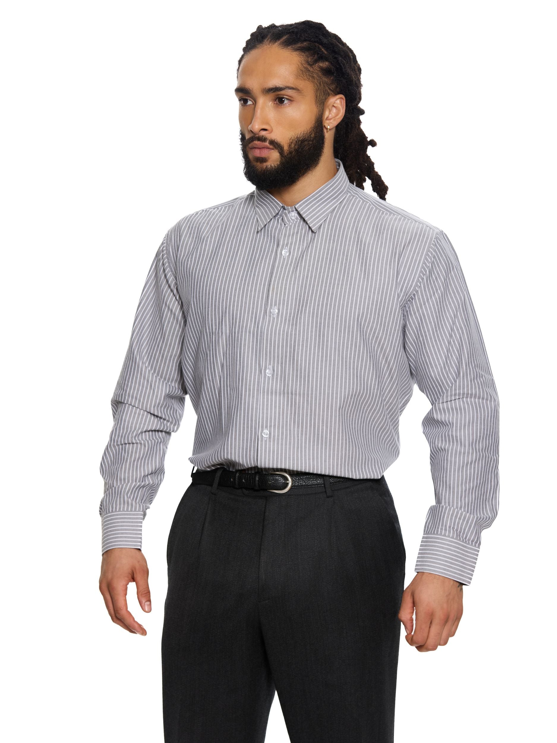 T&3s Riviera Stripe - Gray