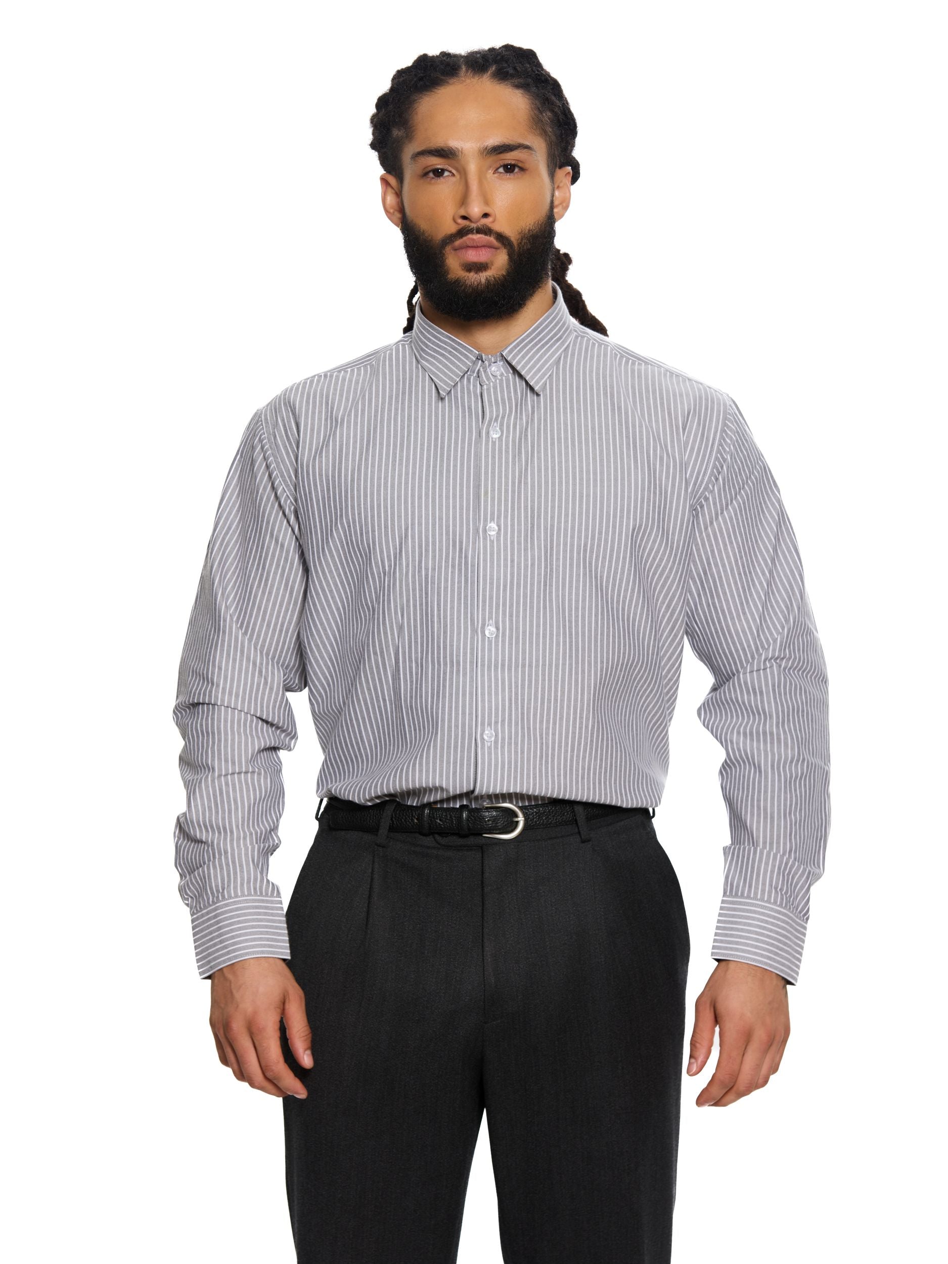 T&3s Riviera Stripe - Gray