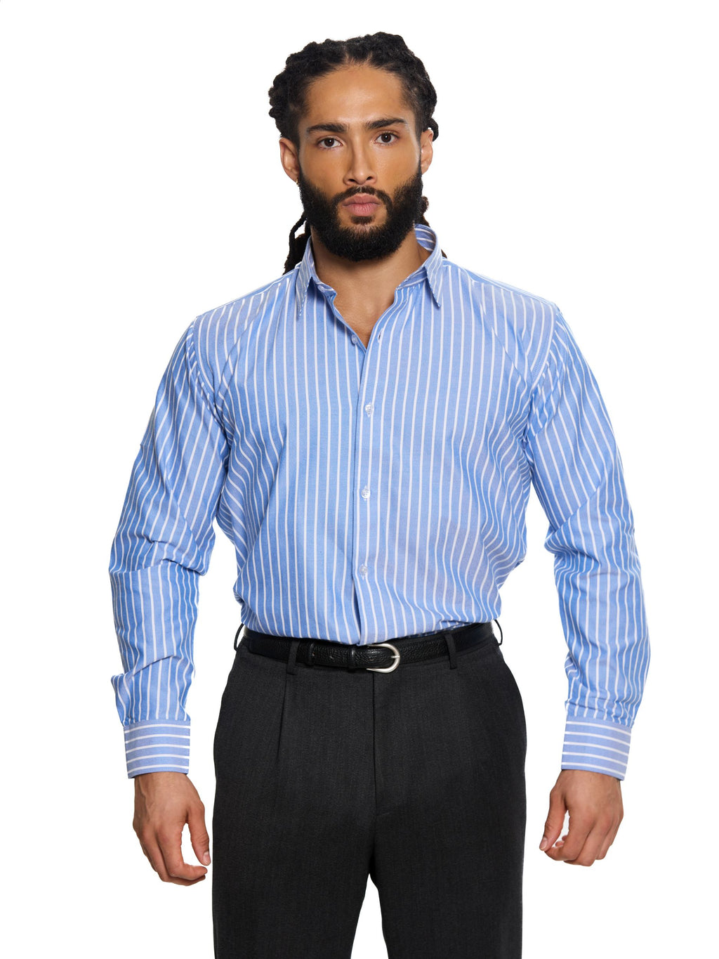T&3s Riviera Stripe - Light Blue
