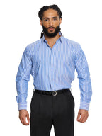T&3s Riviera Stripe - Light Blue
