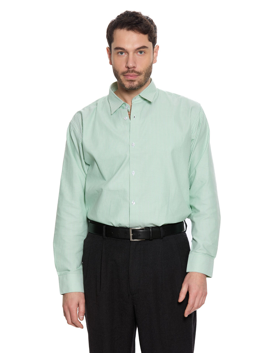 T&3s Riviera Stripe- Light green