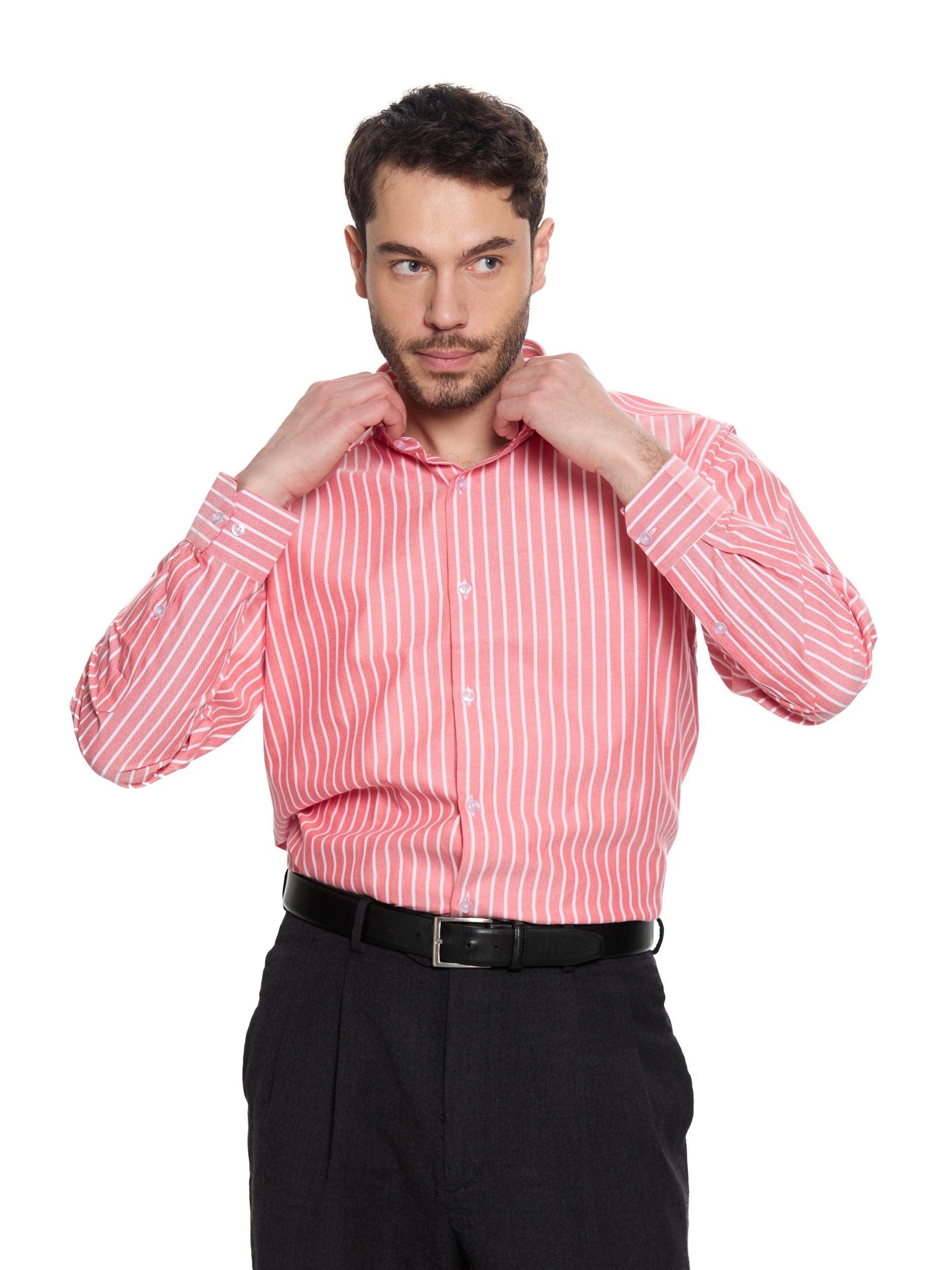 T&3s Riviera Stripe - Pink