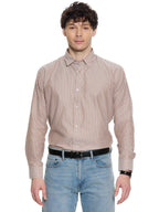 T&3s Riviera Stripe - Sepia