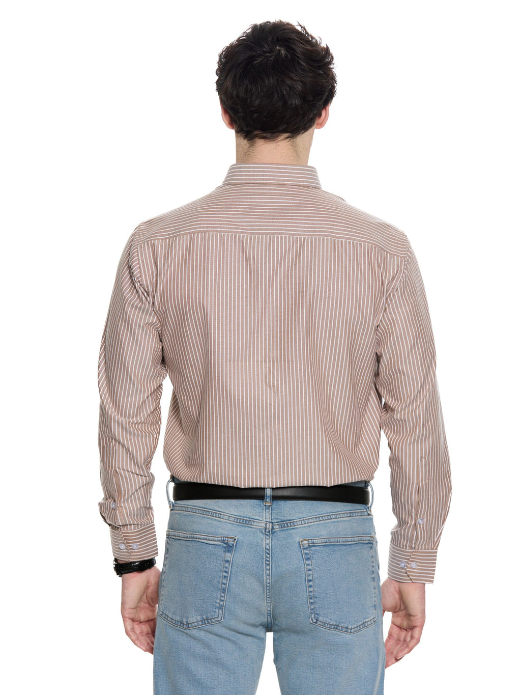 T&3s Riviera Stripe - Sepia