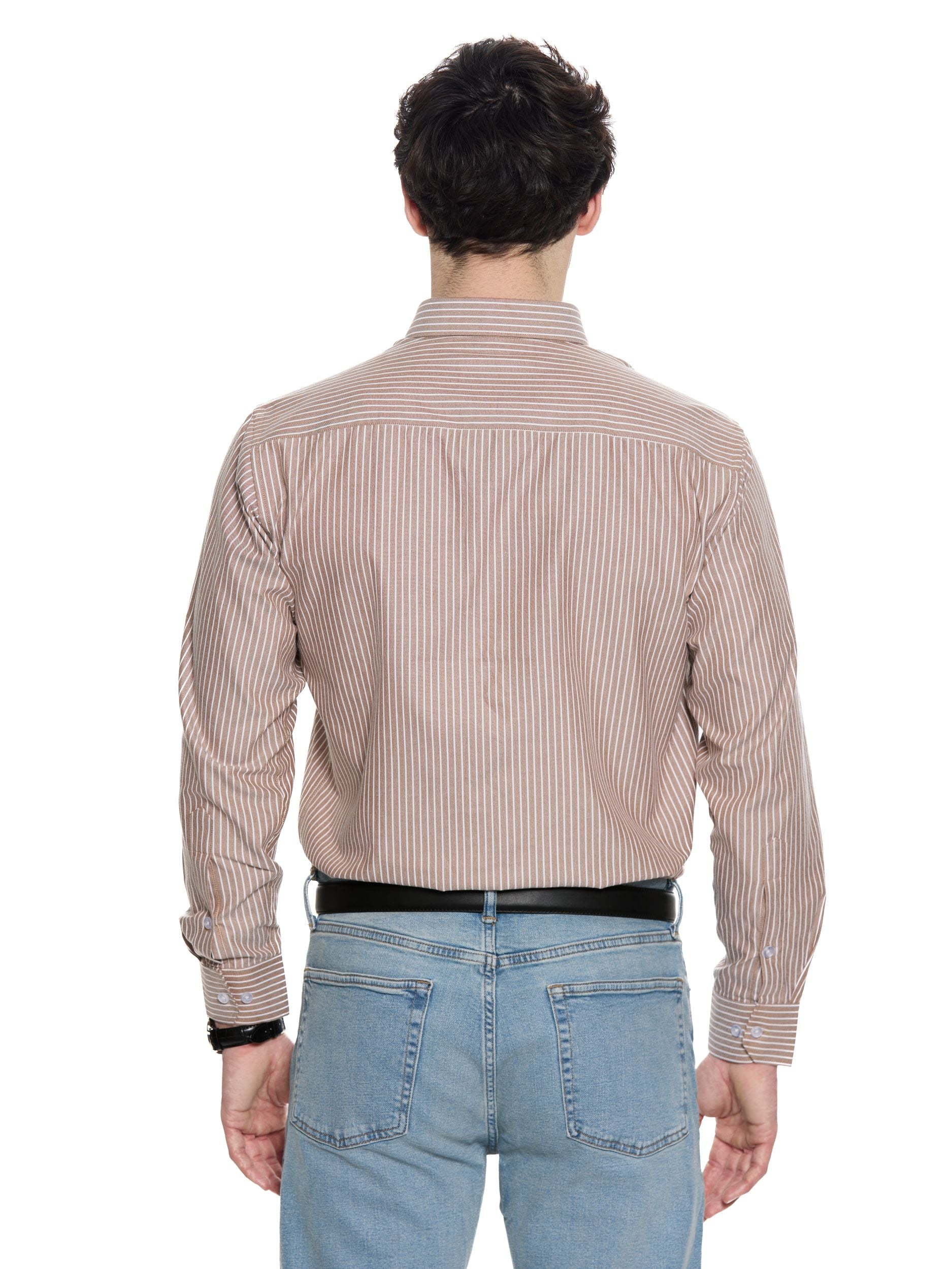 T&3s Riviera Stripe - Sepia