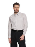     T&3s Signature Cotton Shirt- Grey